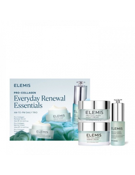Анти-ейдж набір для щоденного відновлення шкіри ELEMIS Kit: Pro-Collagen Everyday Renewal Essentials