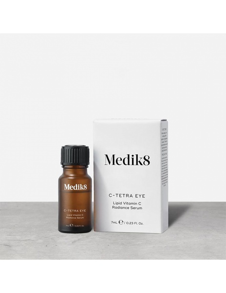 Антиоксидантна сироватка з ліпідним вітаміном С для шкіри навколо очей Medik8 C-Tetra Eye, 7 мл