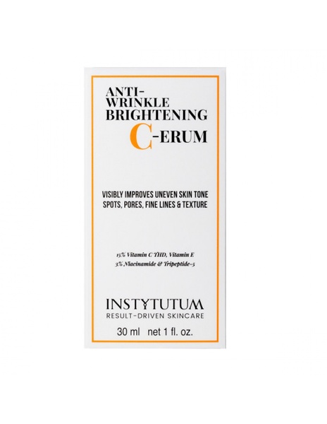Суперконцентрированный серум с витамином C Instytutum Anti-wrinkle brightening C-erum