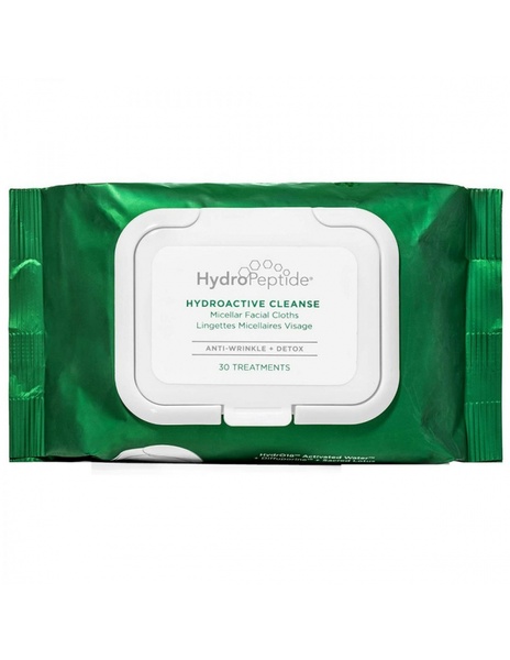 Очищуючі серветки для обличчя HydroPeptide HydroActive Cleanse Packet