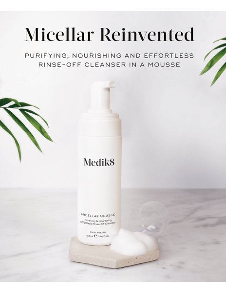 Живильний мус для очищення шкіри Medik8 Micellar Mousse