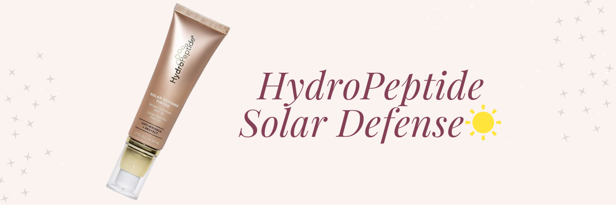 ☀️ Путешествие в мир безупречной кожи с HydroPeptide Solar Defense